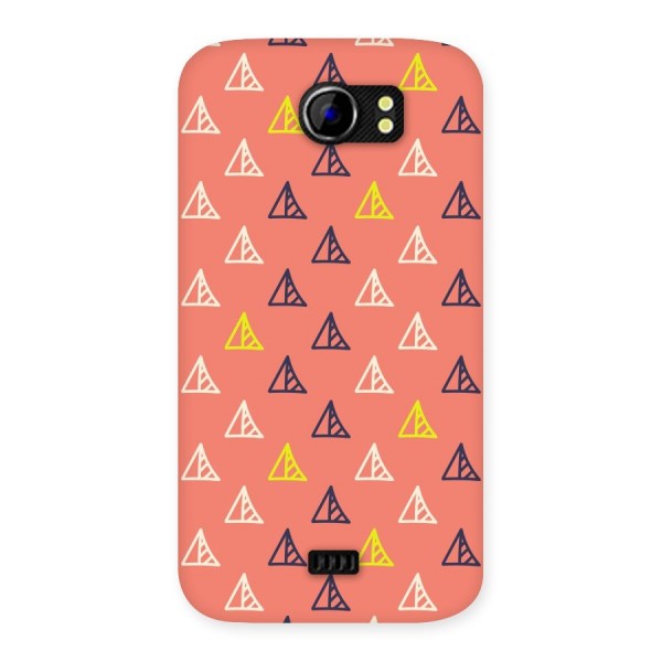 Triangular Boho Pattern Back Case for Micromax Canvas 2 A110