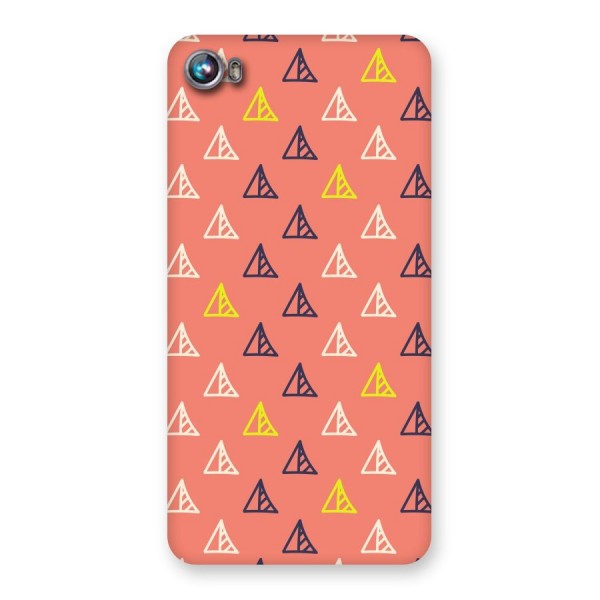 Triangular Boho Pattern Back Case for Micromax Canvas Fire 4 A107