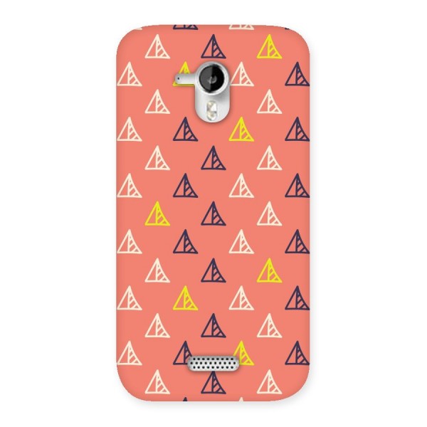 Triangular Boho Pattern Back Case for Micromax Canvas HD A116