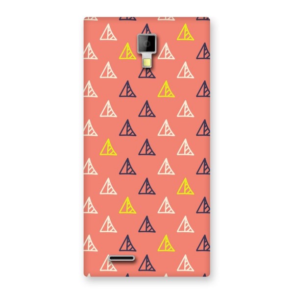Triangular Boho Pattern Back Case for Micromax Canvas Xpress A99