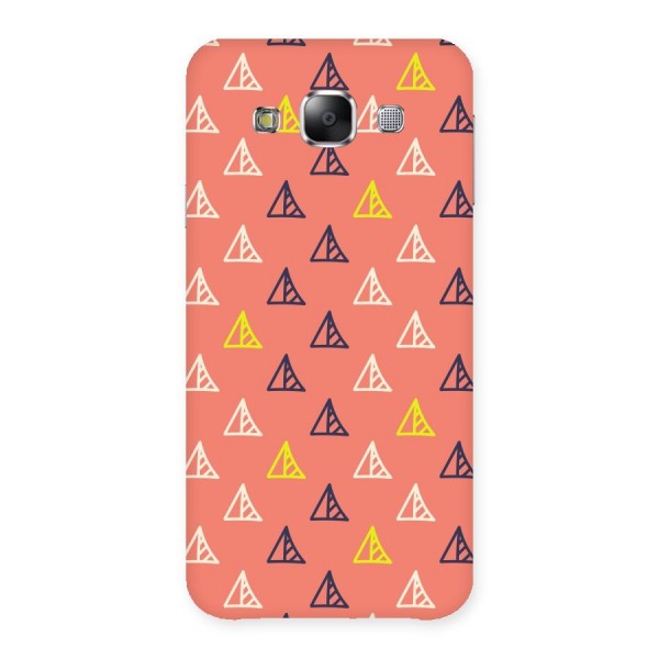 Triangular Boho Pattern Back Case for Samsung Galaxy E5