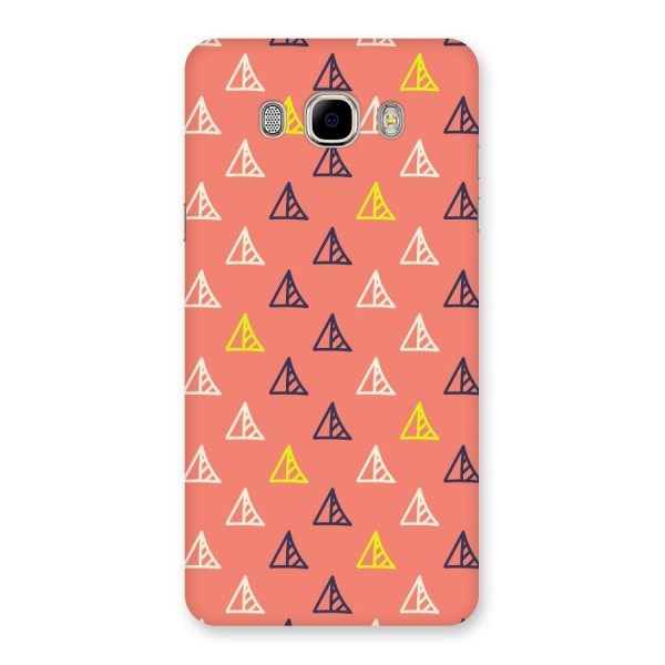 Triangular Boho Pattern Back Case for Samsung Galaxy J7 2016