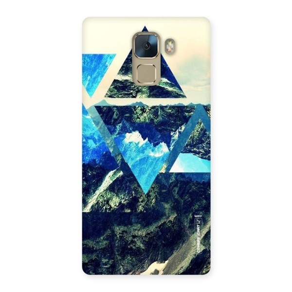 Triangular View Back Case for Huawei Honor 7