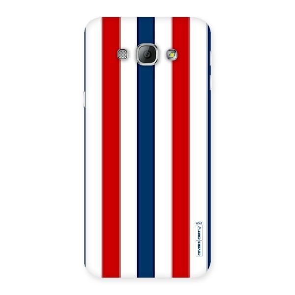 Tricolor Stripes Back Case for Galaxy A8