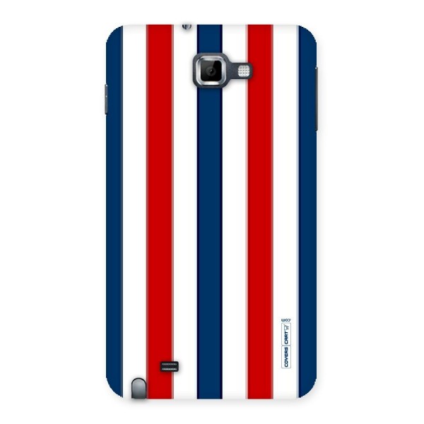 Tricolor Stripes Back Case for Galaxy Note