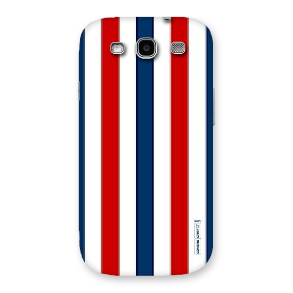 Tricolor Stripes Back Case for Galaxy S3 Neo