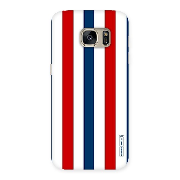 Tricolor Stripes Back Case for Galaxy S7