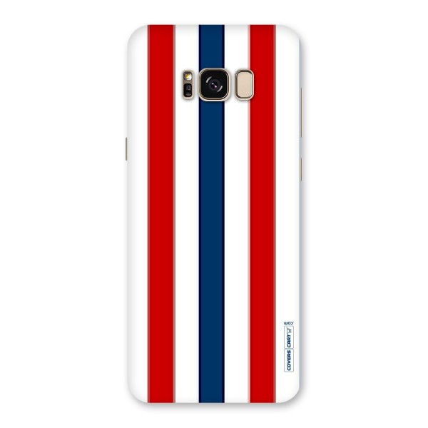 Tricolor Stripes Back Case for Galaxy S8 Plus