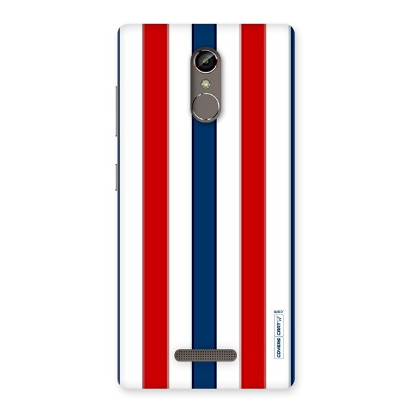 Tricolor Stripes Back Case for Gionee S6s