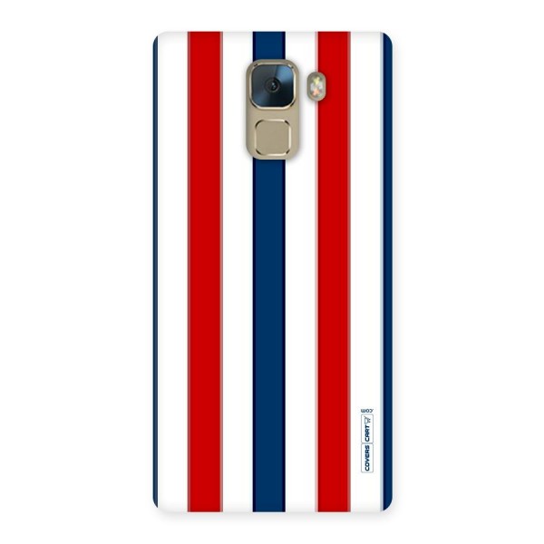 Tricolor Stripes Back Case for Huawei Honor 7