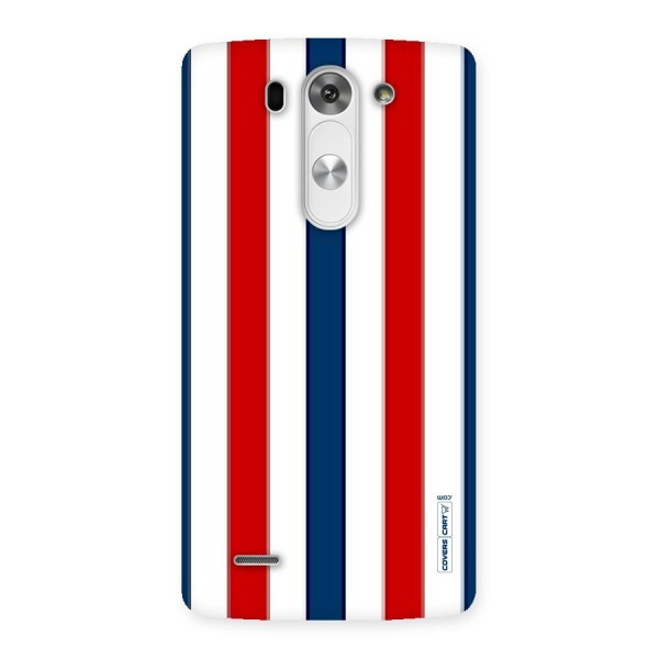 Tricolor Stripes Back Case for LG G3 Beat