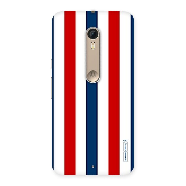 Tricolor Stripes Back Case for Motorola Moto X Style