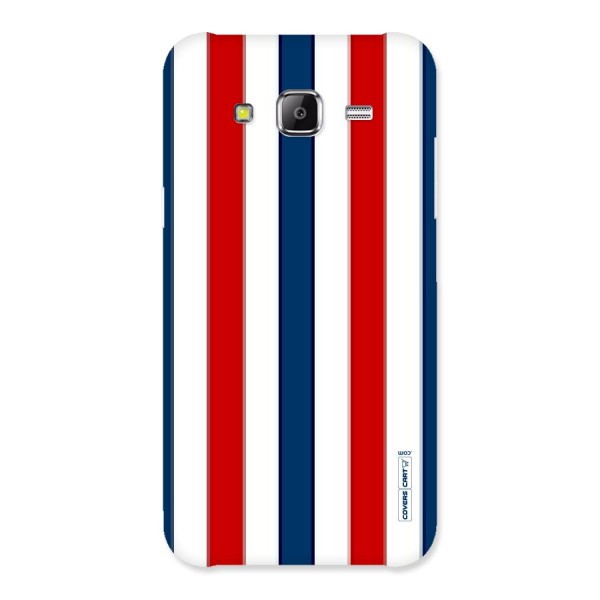 Tricolor Stripes Back Case for Samsung Galaxy J5