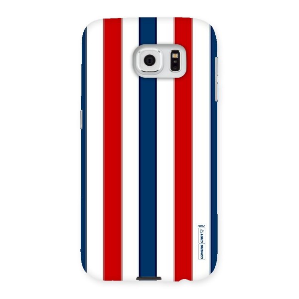 Tricolor Stripes Back Case for Samsung Galaxy S6