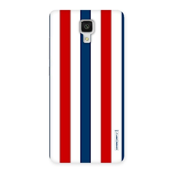 Tricolor Stripes Back Case for Xiaomi Mi 4