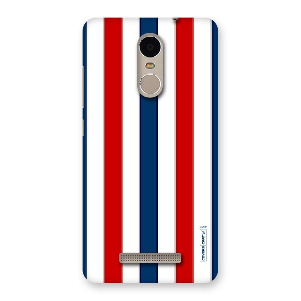 Tricolor Stripes Back Case for Xiaomi Redmi Note 3