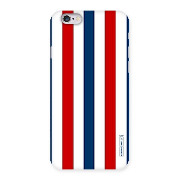 Tricolor Stripes Back Case for iPhone 6 6S