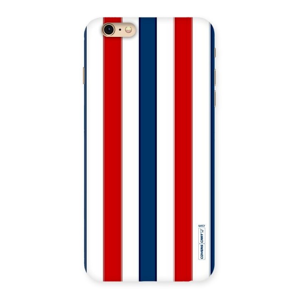 Tricolor Stripes Back Case for iPhone 6 Plus 6S Plus