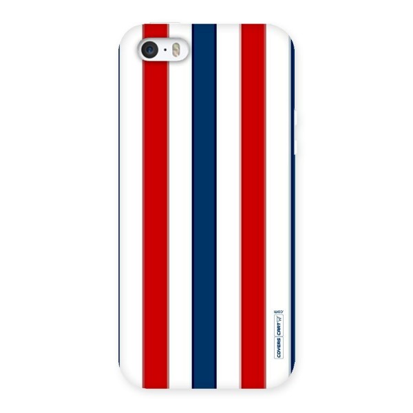 Tricolor Stripes Back Case for iPhone SE