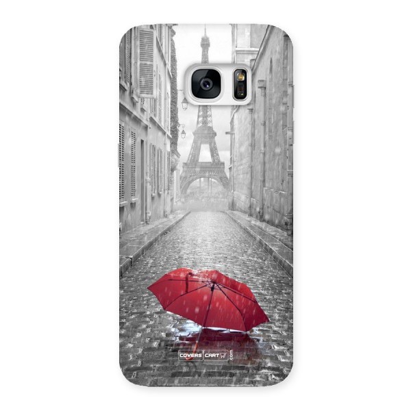 Umbrella Paris Back Case for Galaxy S7 Edge