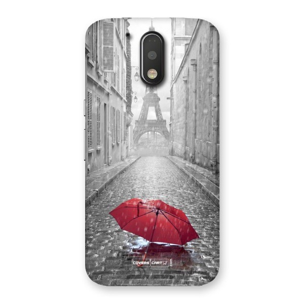 Umbrella Paris Back Case for Motorola Moto G4 Plus