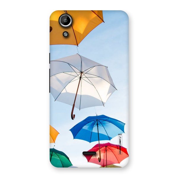 Umbrella Sky Back Case for Micromax Canvas Selfie Lens Q345