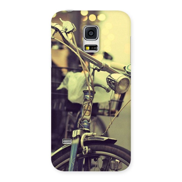 Vintage Bicycle Back Case for Galaxy S5 Mini