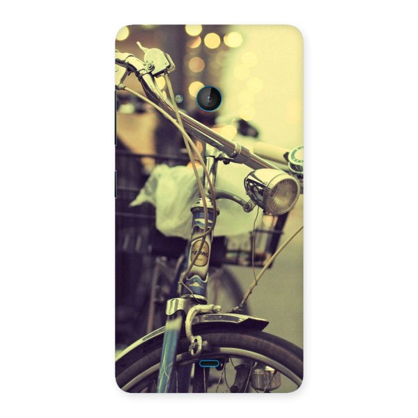 Vintage Bicycle Back Case for Lumia 540