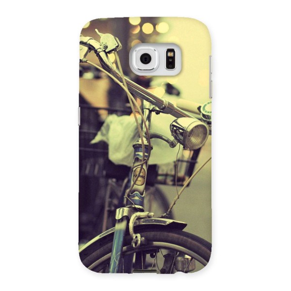 Vintage Bicycle Back Case for Samsung Galaxy S6
