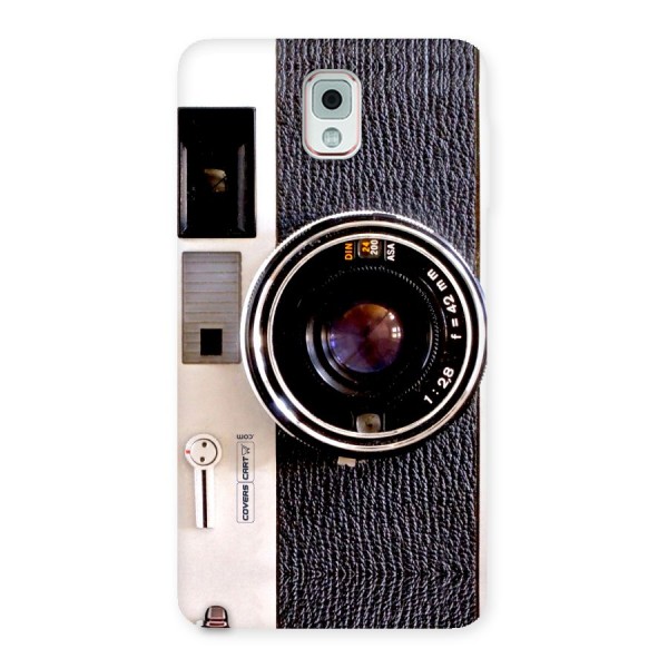 Vintage Camera Back Case for Galaxy Note 3