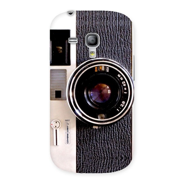 Vintage Camera Back Case for Galaxy S3 Mini