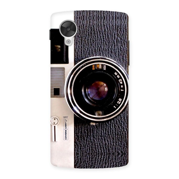 Vintage Camera Back Case for Google Nexus 5