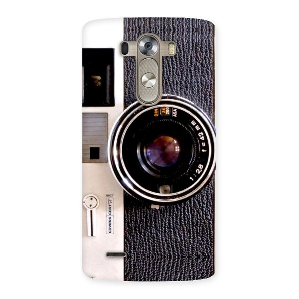 Vintage Camera Back Case for LG G3