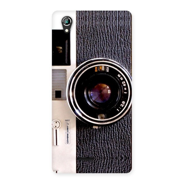 Vintage Camera Back Case for Lava Iris 800