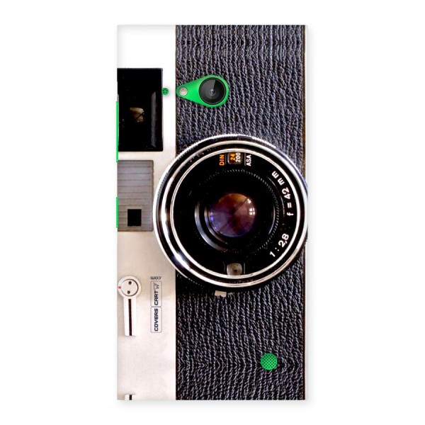 Vintage Camera Back Case for Lumia 730