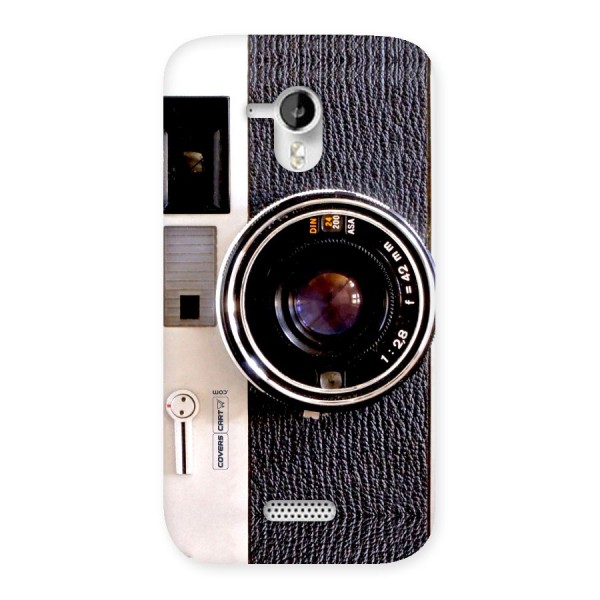 Vintage Camera Back Case for Micromax Canvas HD A116