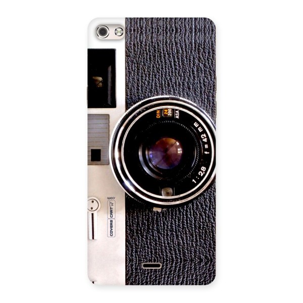 Vintage Camera Back Case for Micromax Canvas Silver 5