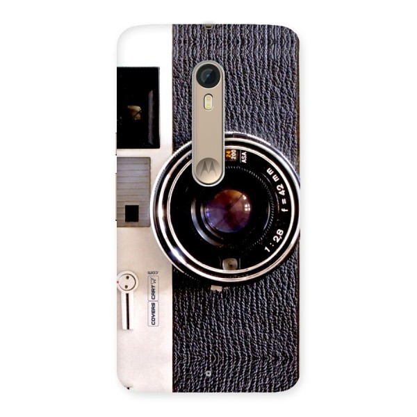Vintage Camera Back Case for Motorola Moto X Style