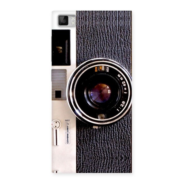 Vintage Camera Back Case for Xiaomi Mi3