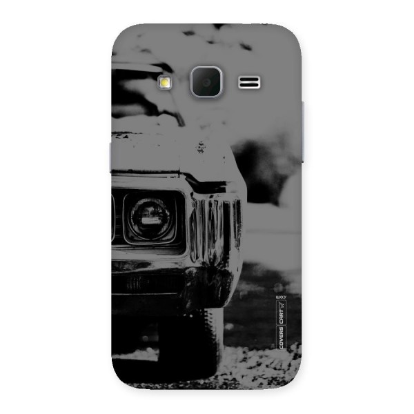 Vintage Car Black and White Back Case for Galaxy Core Prime