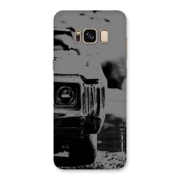 Vintage Car Black and White Back Case for Galaxy S8