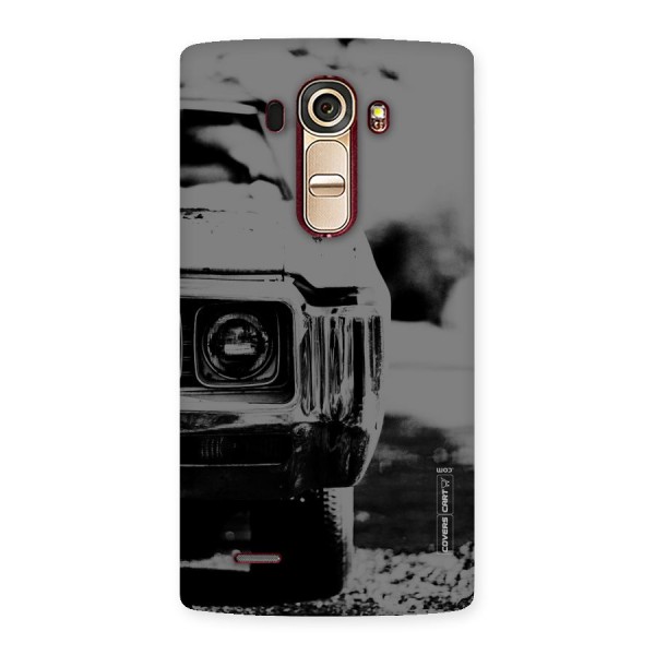 Vintage Car Black and White Back Case for LG G4