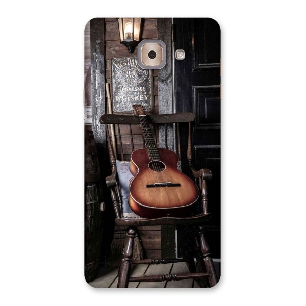 Vintage Chair Guitar Back Case for Galaxy J7 Max