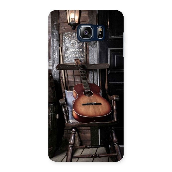 Vintage Chair Guitar Back Case for Galaxy Note 5