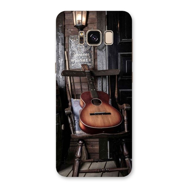 Vintage Chair Guitar Back Case for Galaxy S8