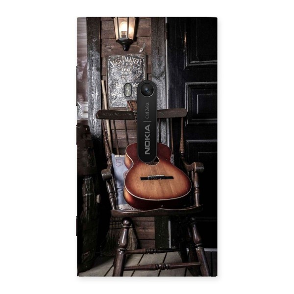 Vintage Chair Guitar Back Case for Lumia 920