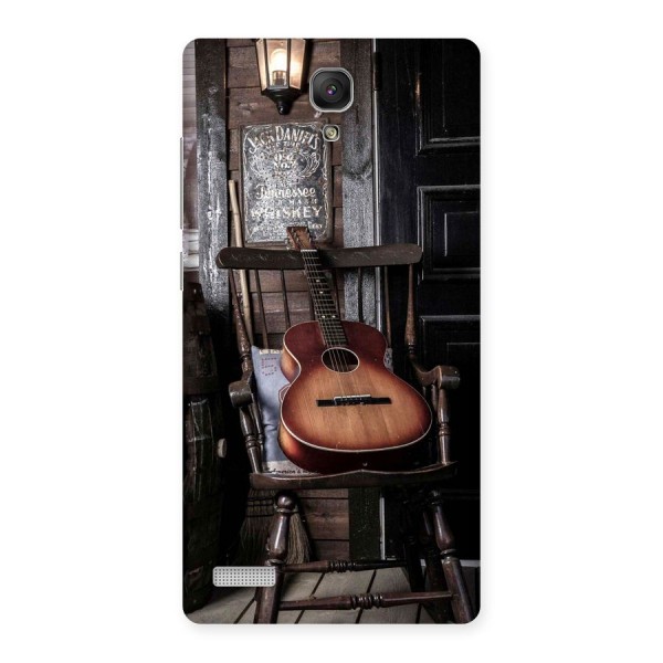 Vintage Chair Guitar Back Case for Redmi Note