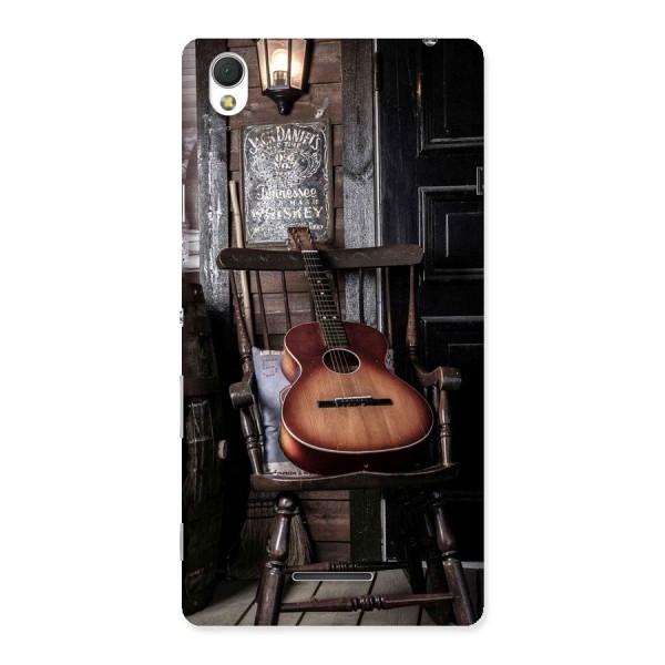 Vintage Chair Guitar Back Case for Sony Xperia T3