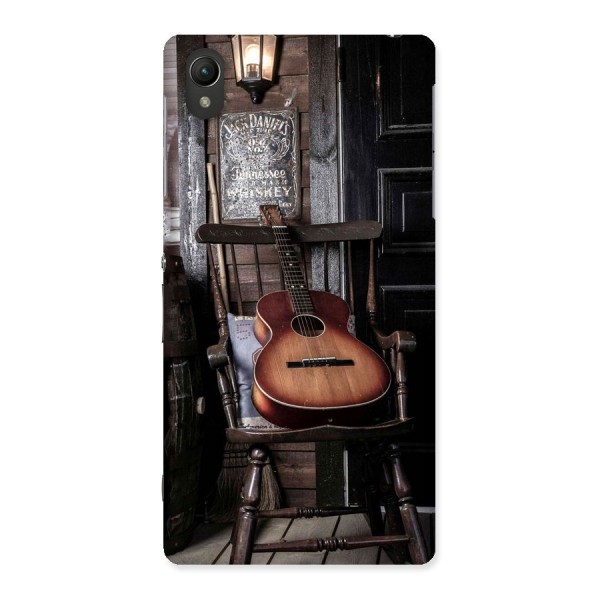 Vintage Chair Guitar Back Case for Sony Xperia Z2