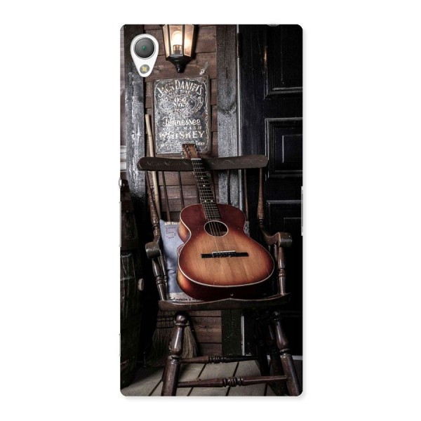 Vintage Chair Guitar Back Case for Sony Xperia Z3